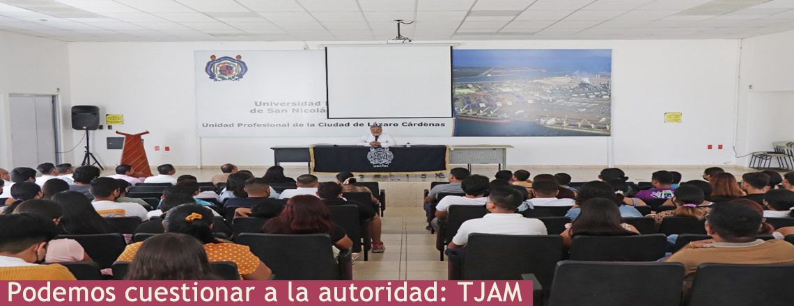 Podemos cuestionar a la autoridad: TJAM